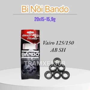 Bi Nồi Bando 16g thông số 20x15-15.9g gắn xe Vairo SH125 Airblade AB125